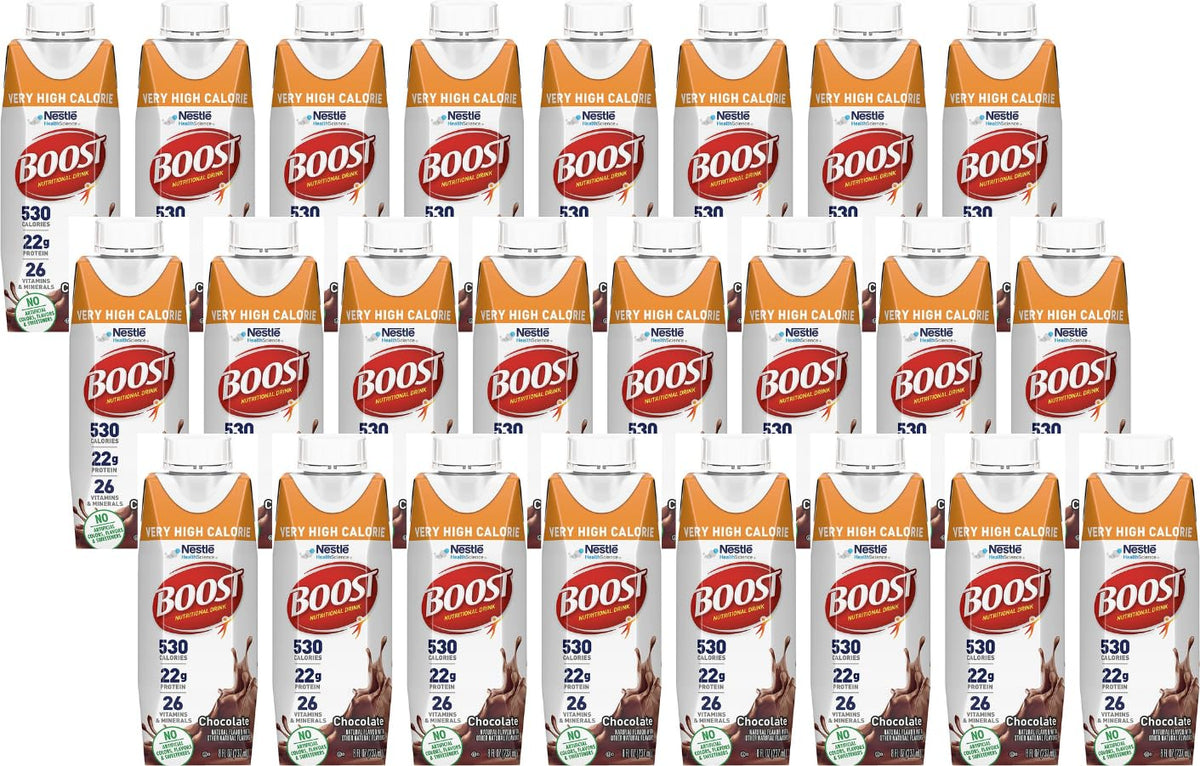 SORFEANG Boost Very High Calorie Nutritional Drink Very Vanilla - 24 Pack