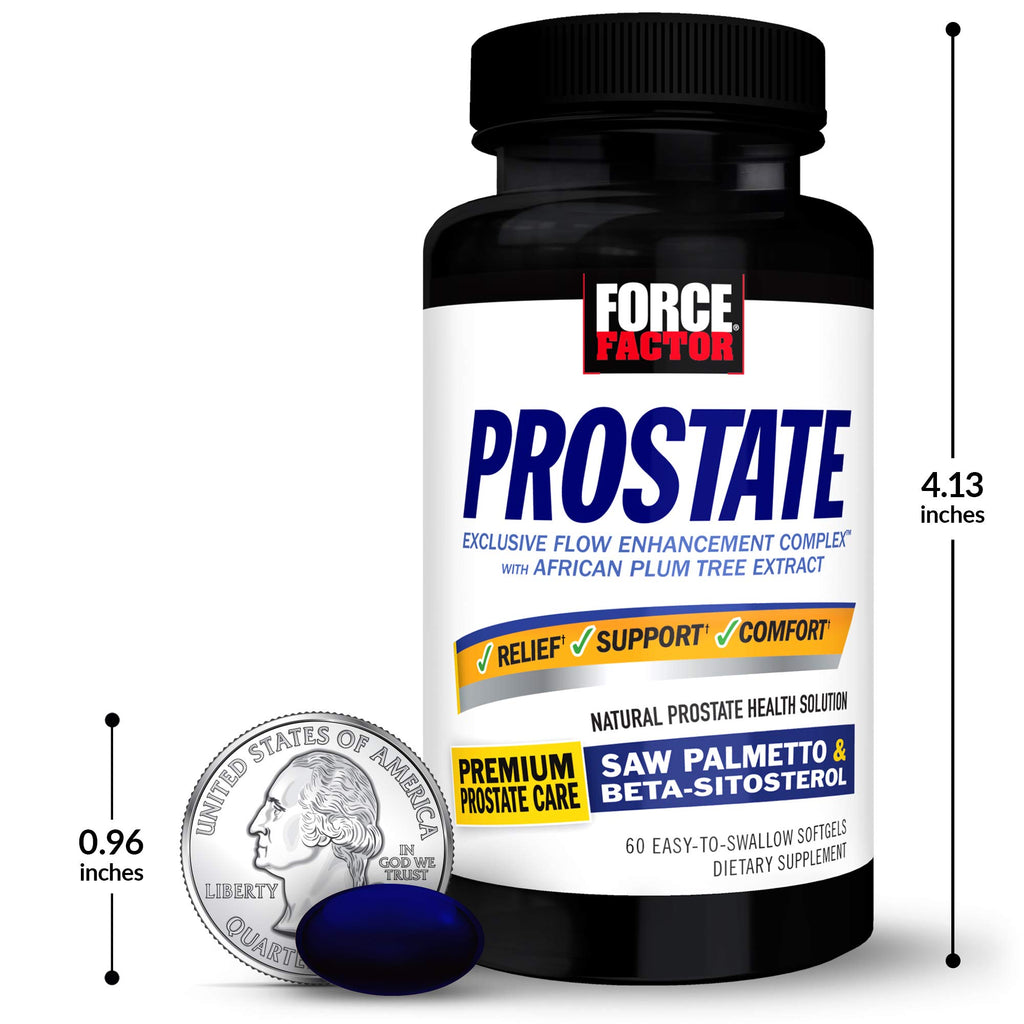 Force Factor Prostate Saw Palmetto Beta Sitosterol - 120 Capsules - image 8