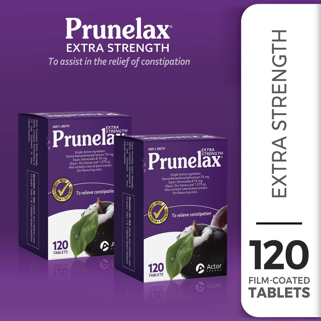 Prunelax Extra Strength Natural Laxative Tablets - 120 Tablets - image 3