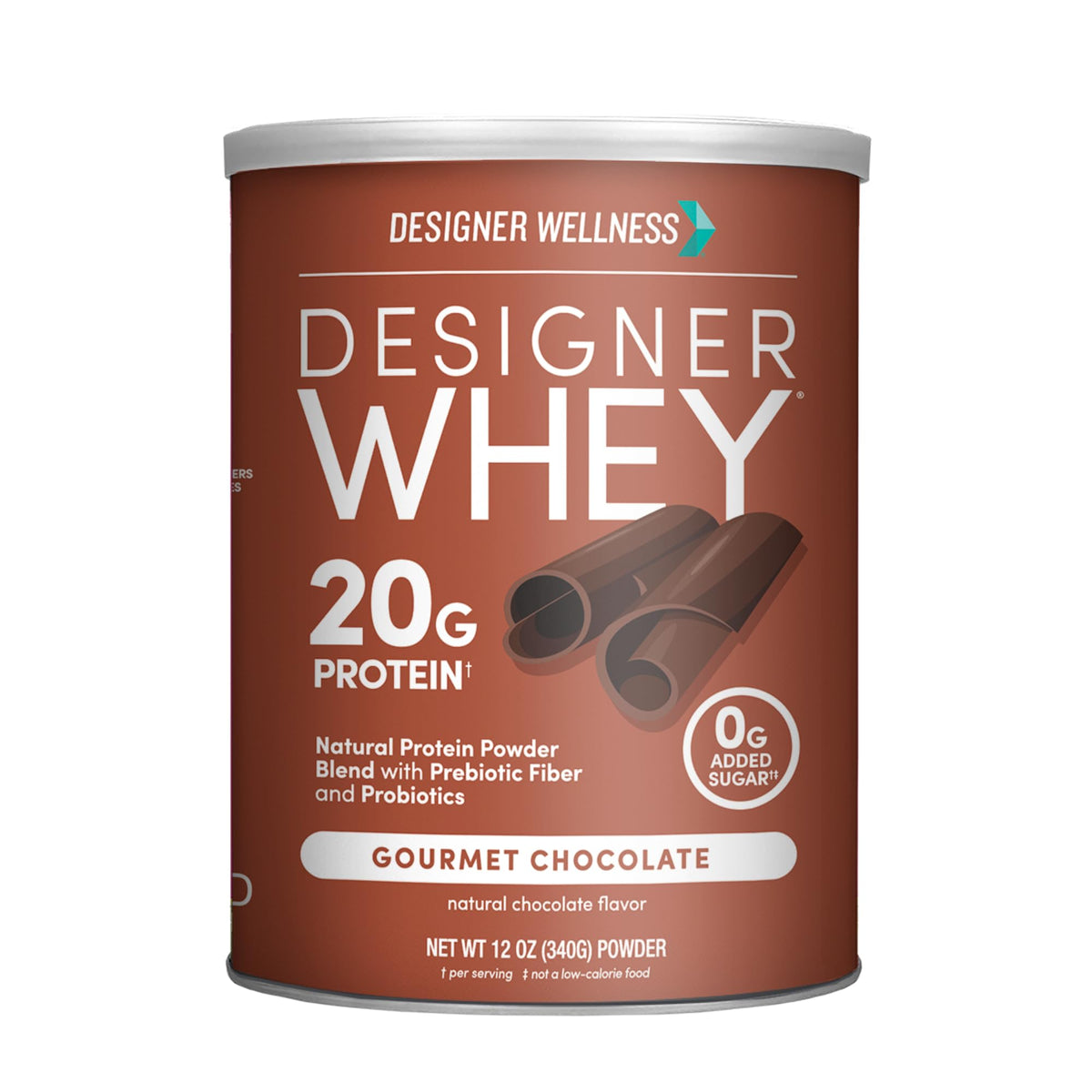 Designer Wellness, Designer Whey Protein Powder, 12 oz