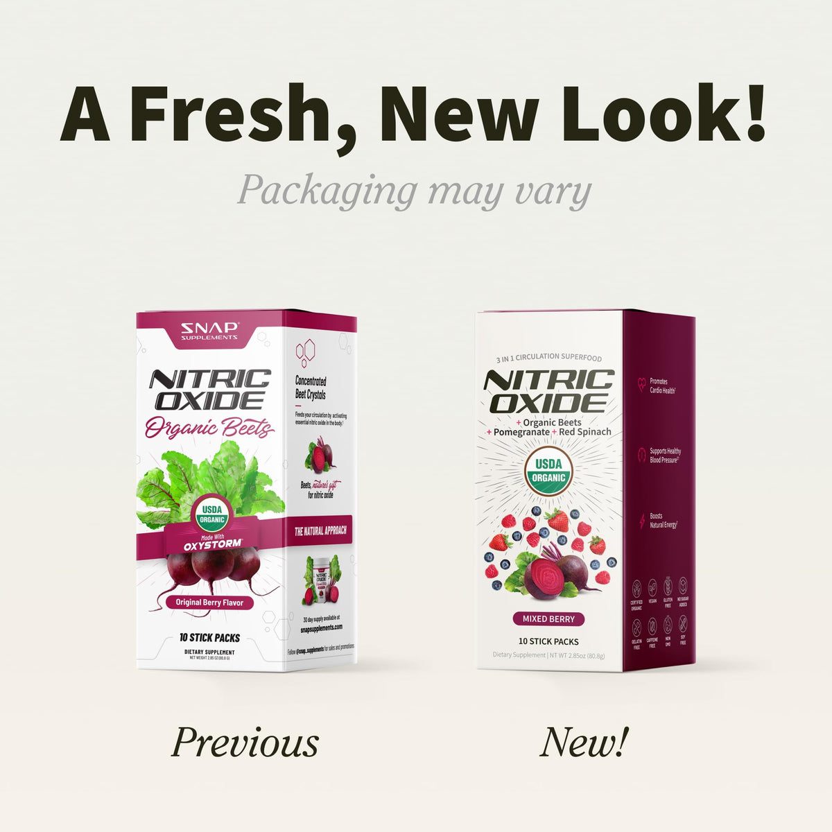 Snap Supplements USDA Organic Beet Root Powder