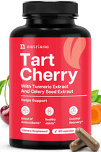 Nutriana Tart Cherry Extract Capsules with Turmeric & Celery Seed