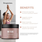 FREQUENSE Rise Nootropic Powder Mango Lemonade - 132g - image 5