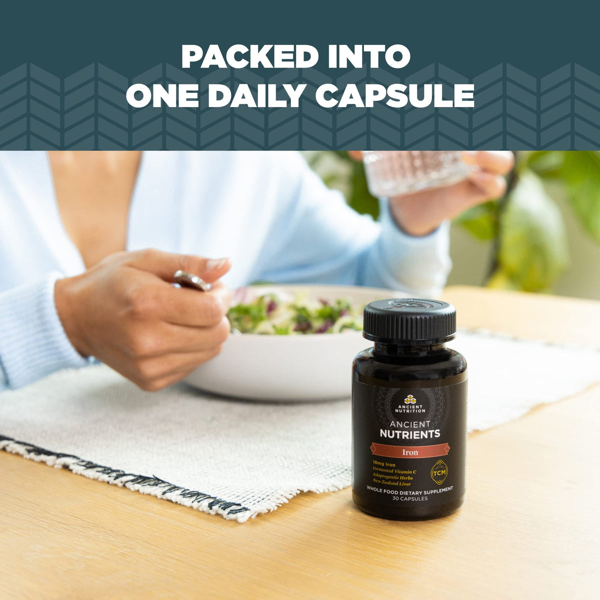 Ancient Nutrition Iron Supplement - 1 Capsules - image 6