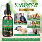 JIANKYTZ Potassium Magnesium Liquid Drops for Relaxation - 2 Fl Oz - image 4