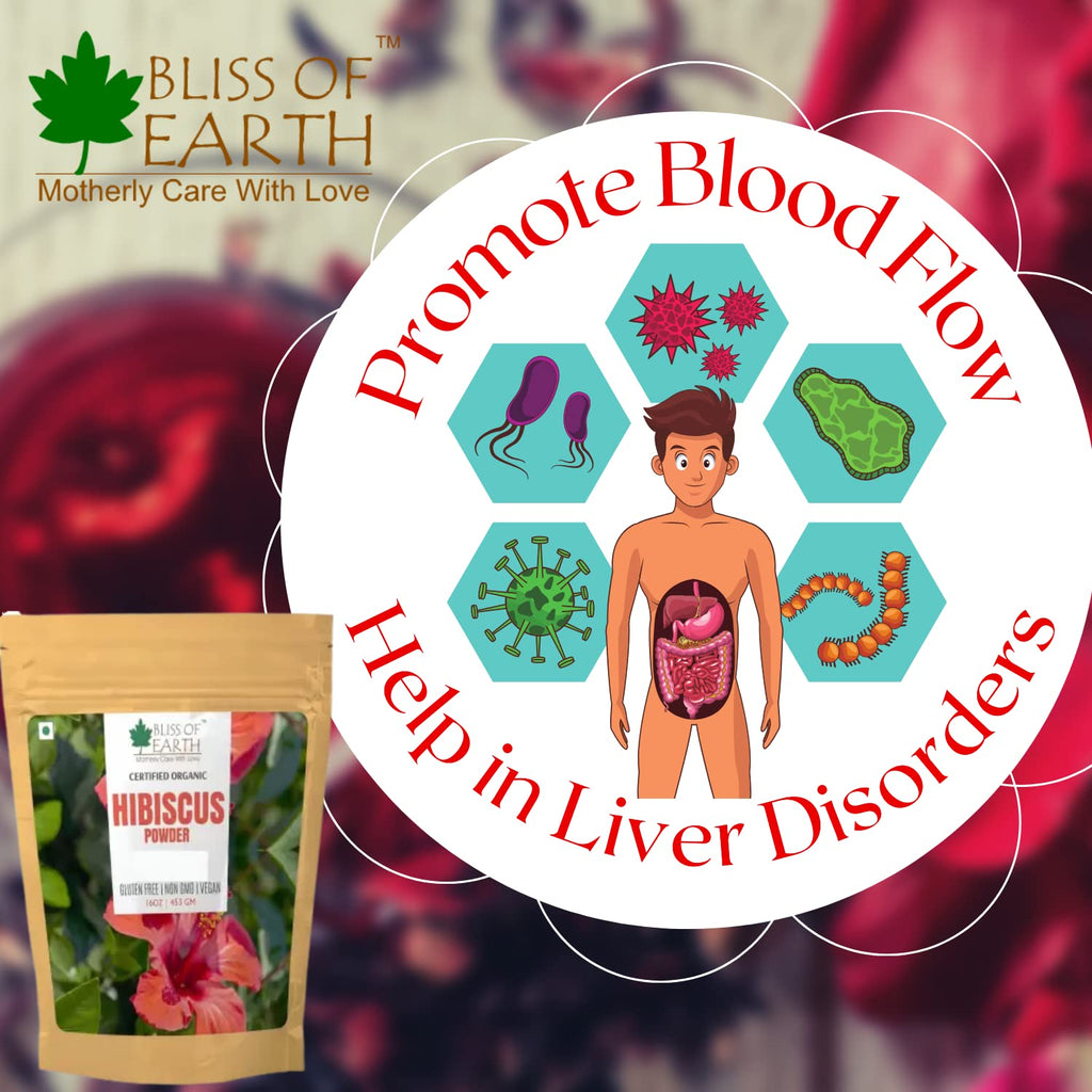 BLISS OF EARTH Pure Natural Hibiscus Powder - 100g - image 6
