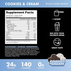 BLESSED Vegan Protein Powder Plant Based Pea Protein - 30 Servings - image 2