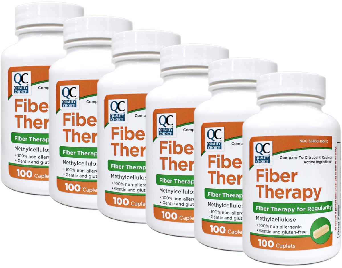 Quality Choice Fiber Therapy Methylcellulose 500 mg