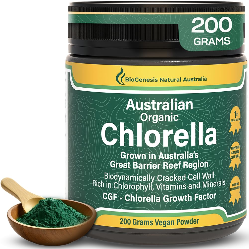 Biogenesis Organic Chlorella Tablets, Mini Tablets & Powder