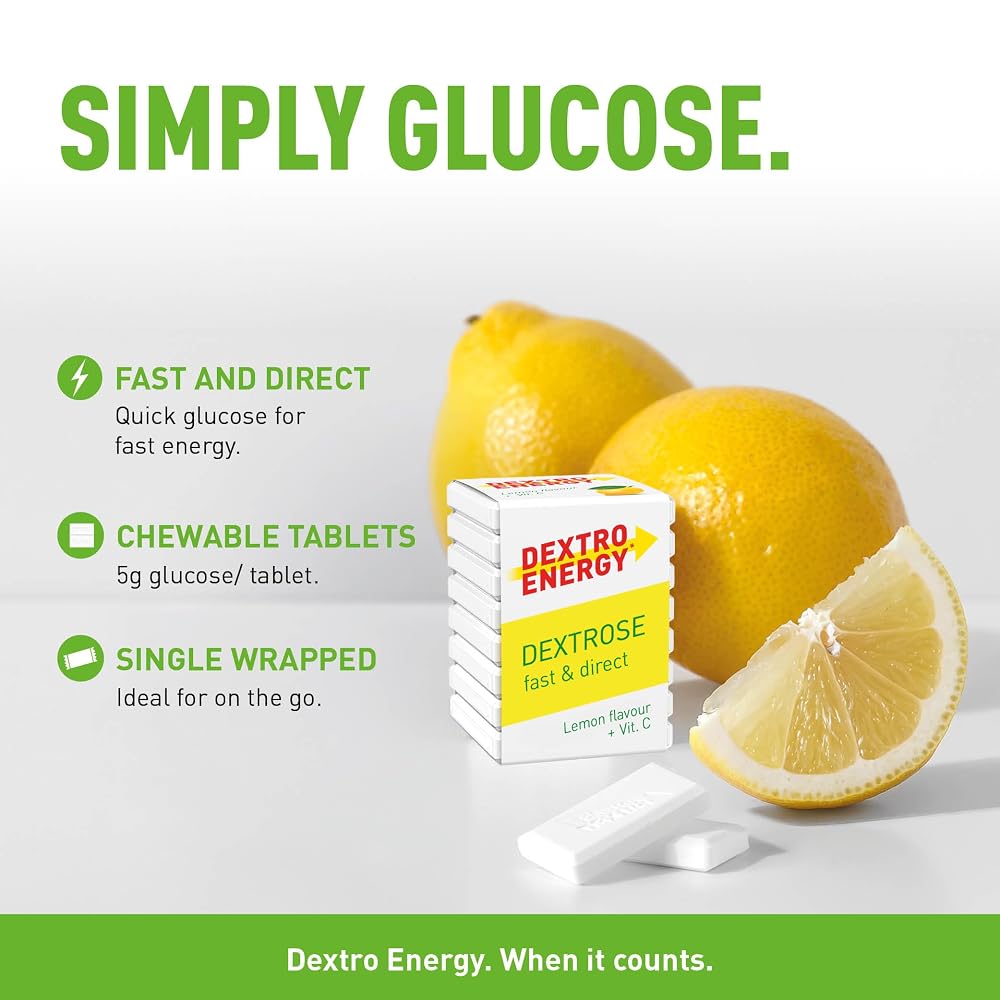 Dextro Energy Lemon Glucose Tablets - 72 Tablets - image 5