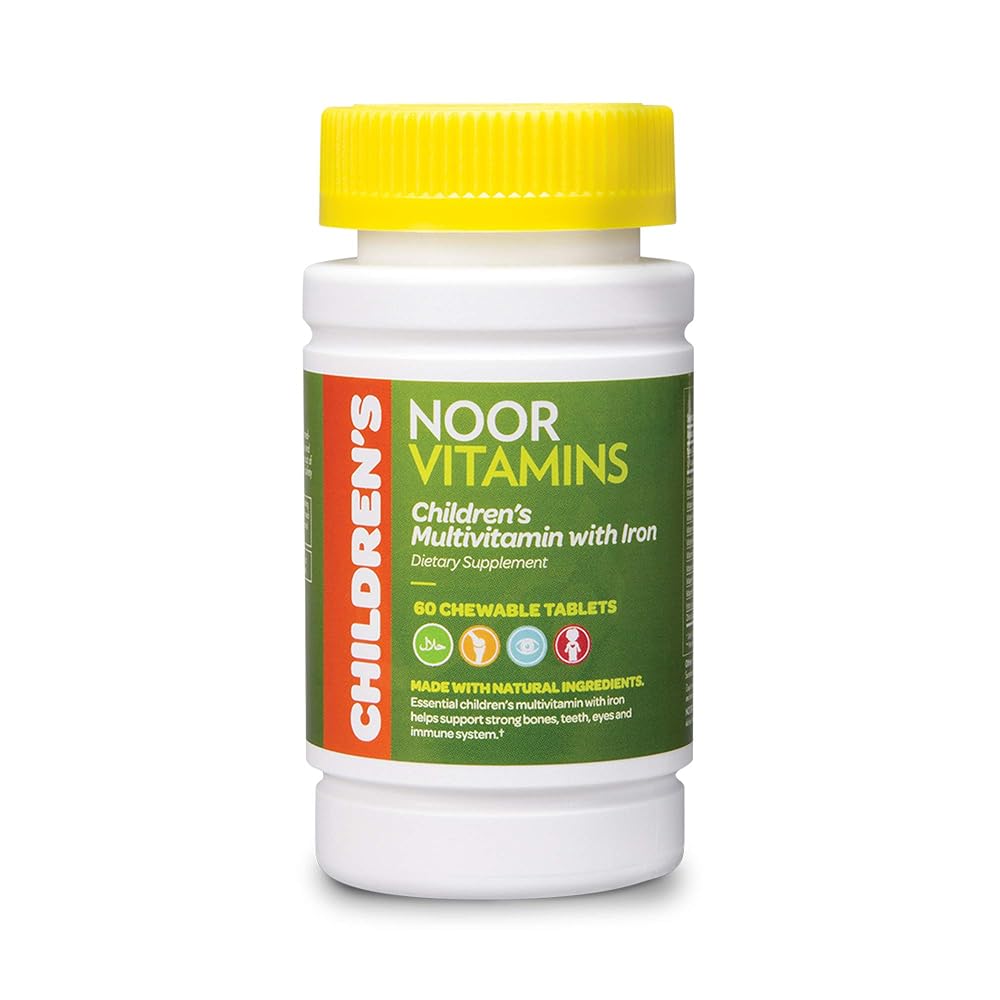Noor Vitamins Halal Kids Multivitamin Chewable - 60 Count