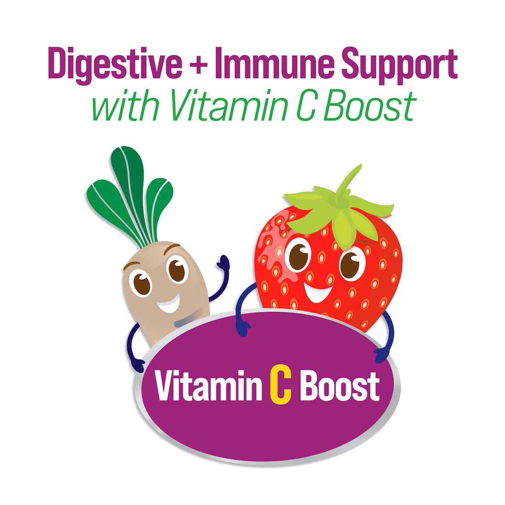 Culturelle Kids Probiotic + Veggie Fiber Gummies, Ages 3+, Berry - 30 Count - image 5
