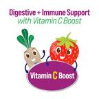Culturelle Kids Probiotic + Veggie Fiber Gummies, Ages 3+, Berry - 30 Count - image 5
