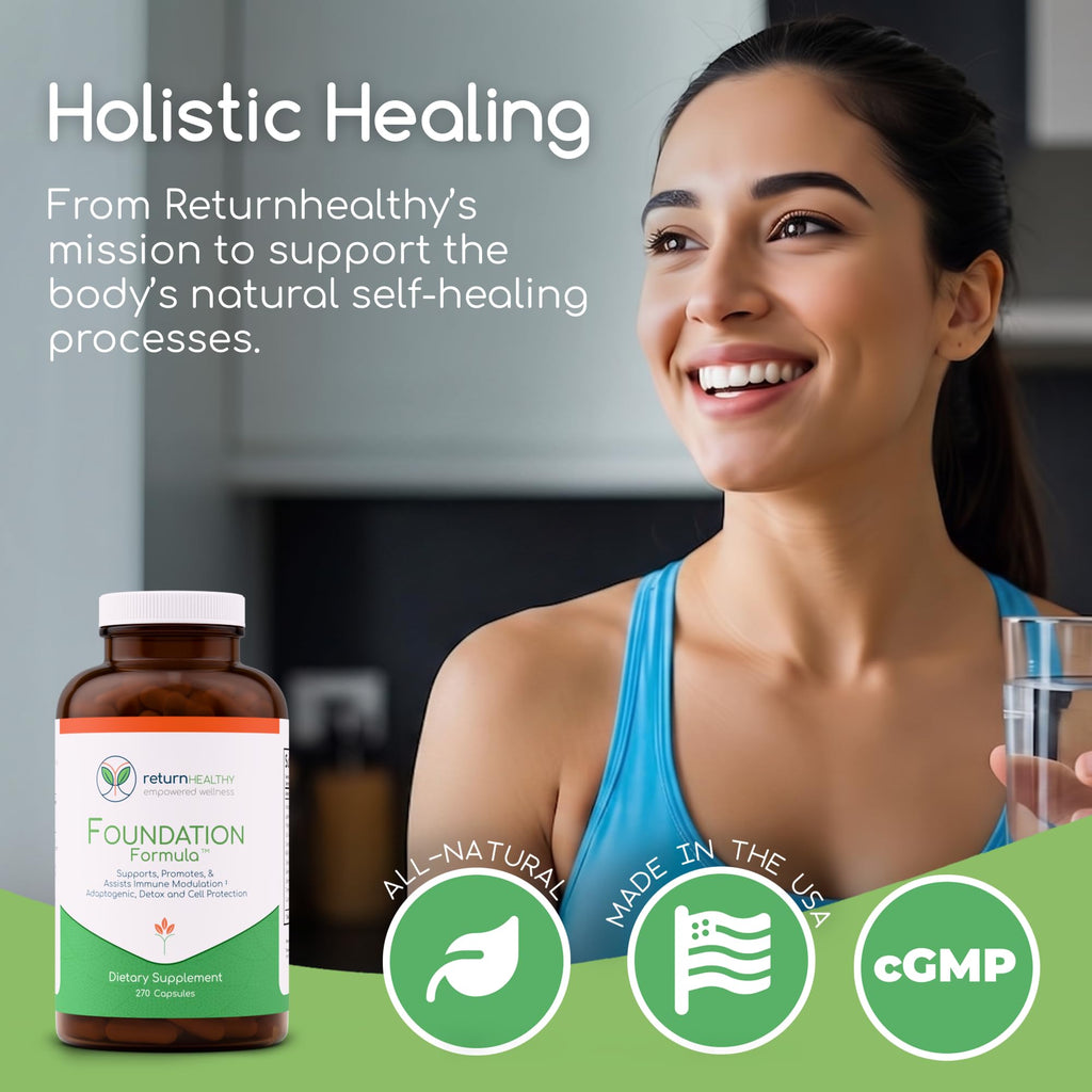 Return Healthy Foundation Formula Capsules - 270 Count - image 5