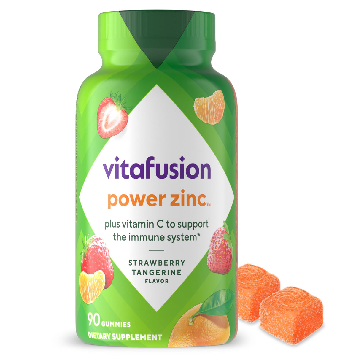 Vitafusion Zinc and Vitamin C Gummies Immune Support - 90 Gummies