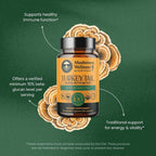 Herb Pharm Mushroom Wellness Turkey Tail & Reishi - 90 Capsules - image 9