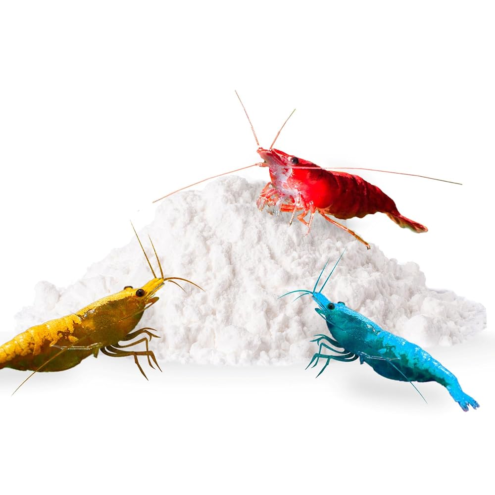 SunGrow Shrimp Calcium White Powder for Molting - 1.8 oz