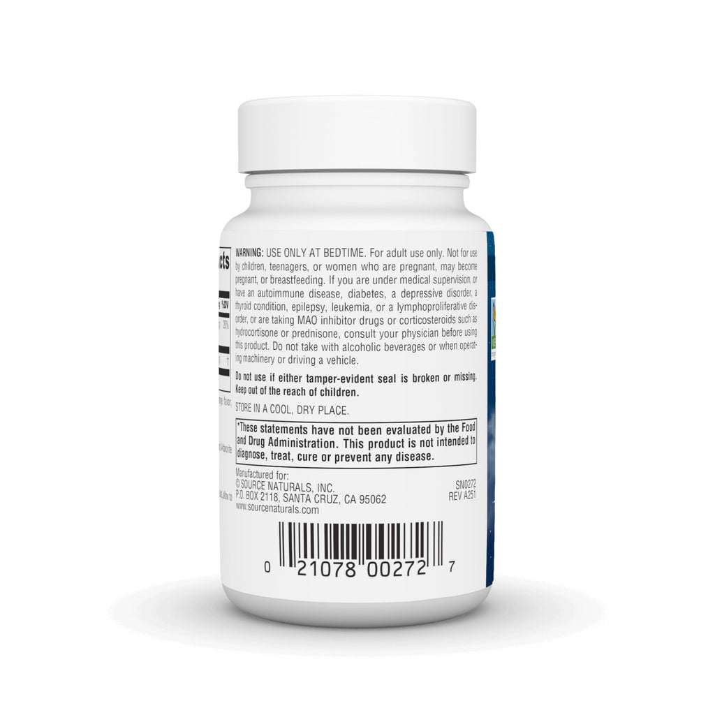 Source Naturals Melatonin 2.5mg, Orange