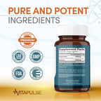 VitaPulse Hesperidin Plus 1000mg - 180 Vegetarian Capsules - image 6