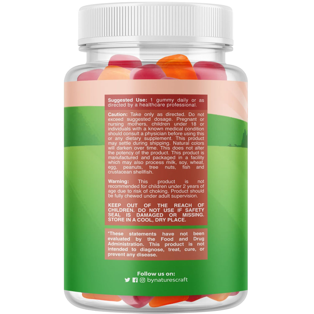 Natures Craft Vitamin D3 1000 IU Gummies for Kids - 60 Count - image 8