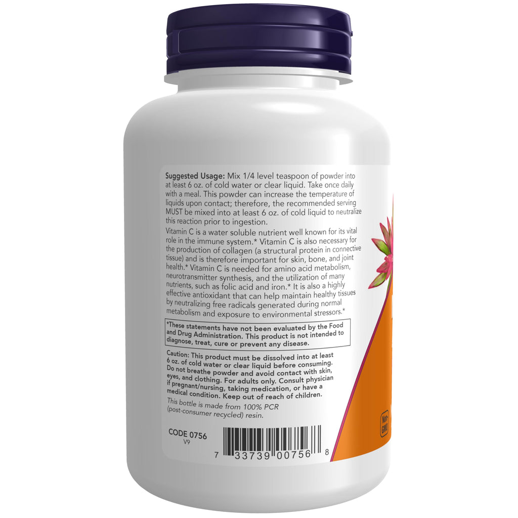 NOW Supplements Magnesium Ascorbate Powder - 8 oz - image 3