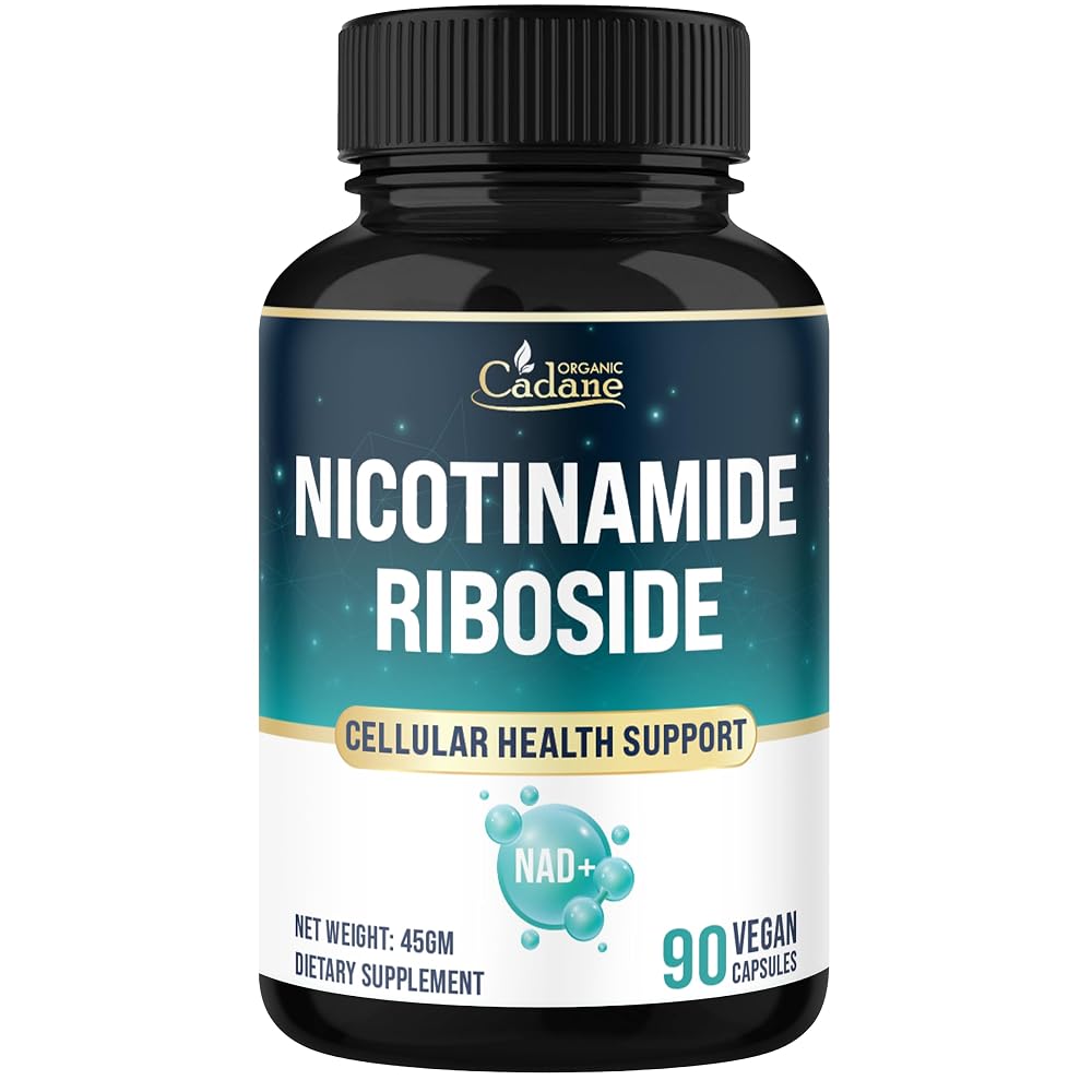 Organic Cadane Nicotinamide Riboside Supplement - 90 Capsules