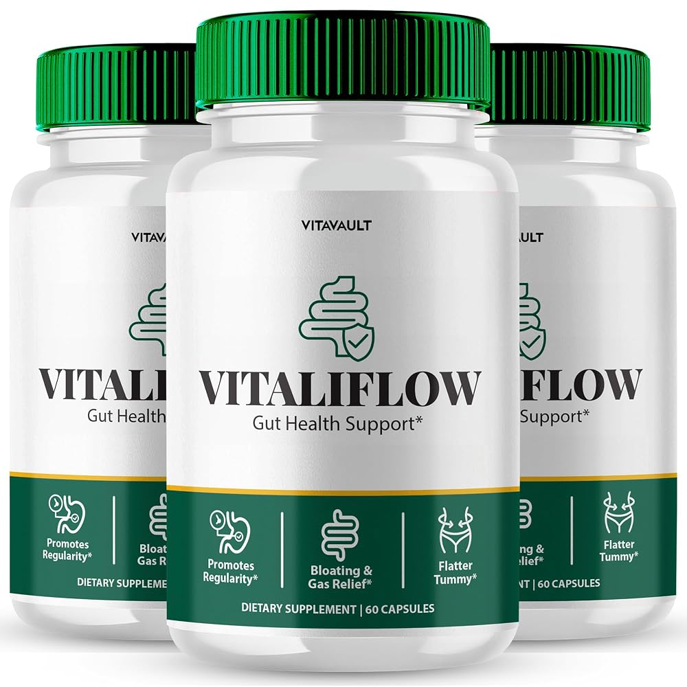 Vitavault Vitaliflow Probiotic Capsules Gut Health Support - 180 Capsules
