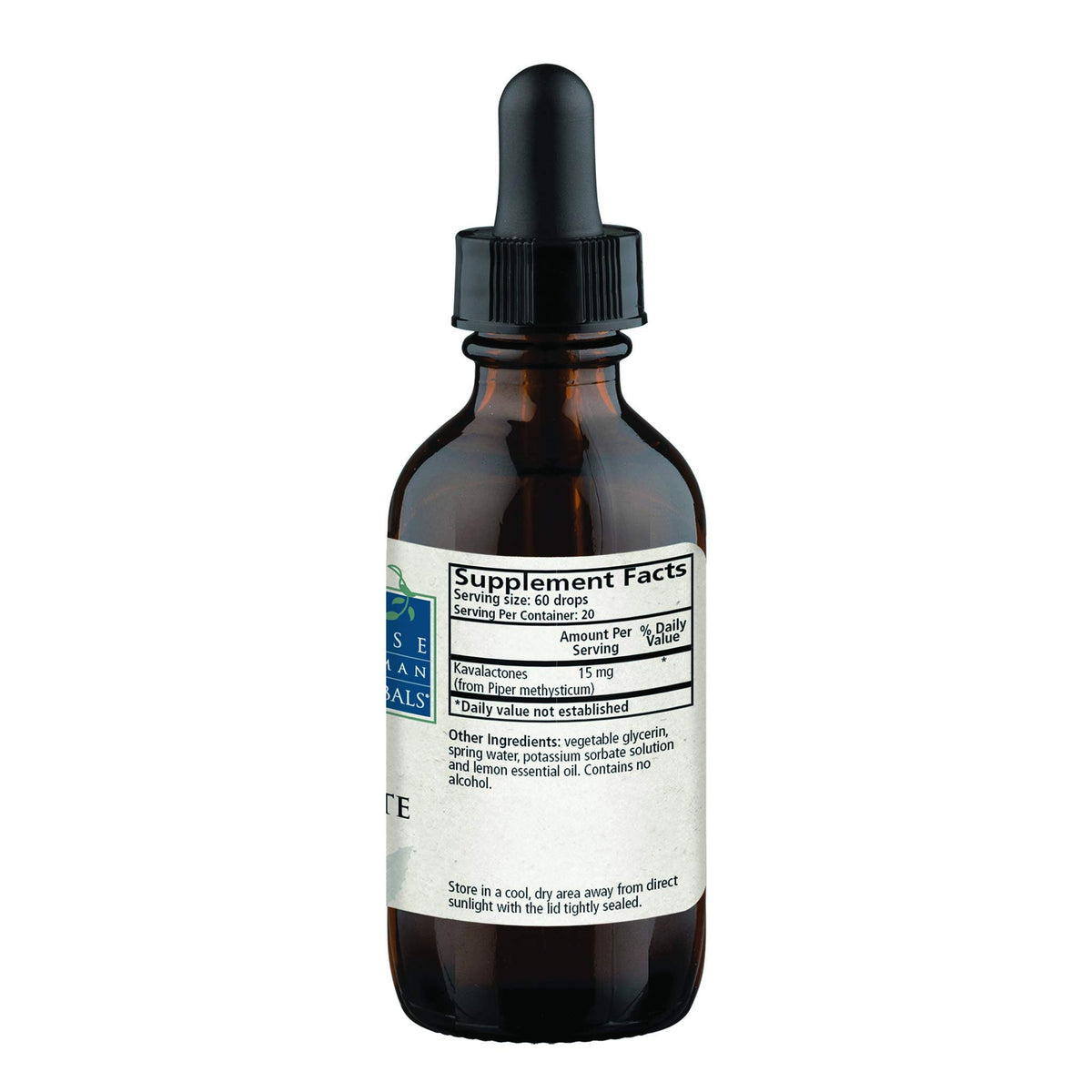 Wise Woman Herbals Kava Glycerite Nervous System Support - 2 Fl Oz - image 3