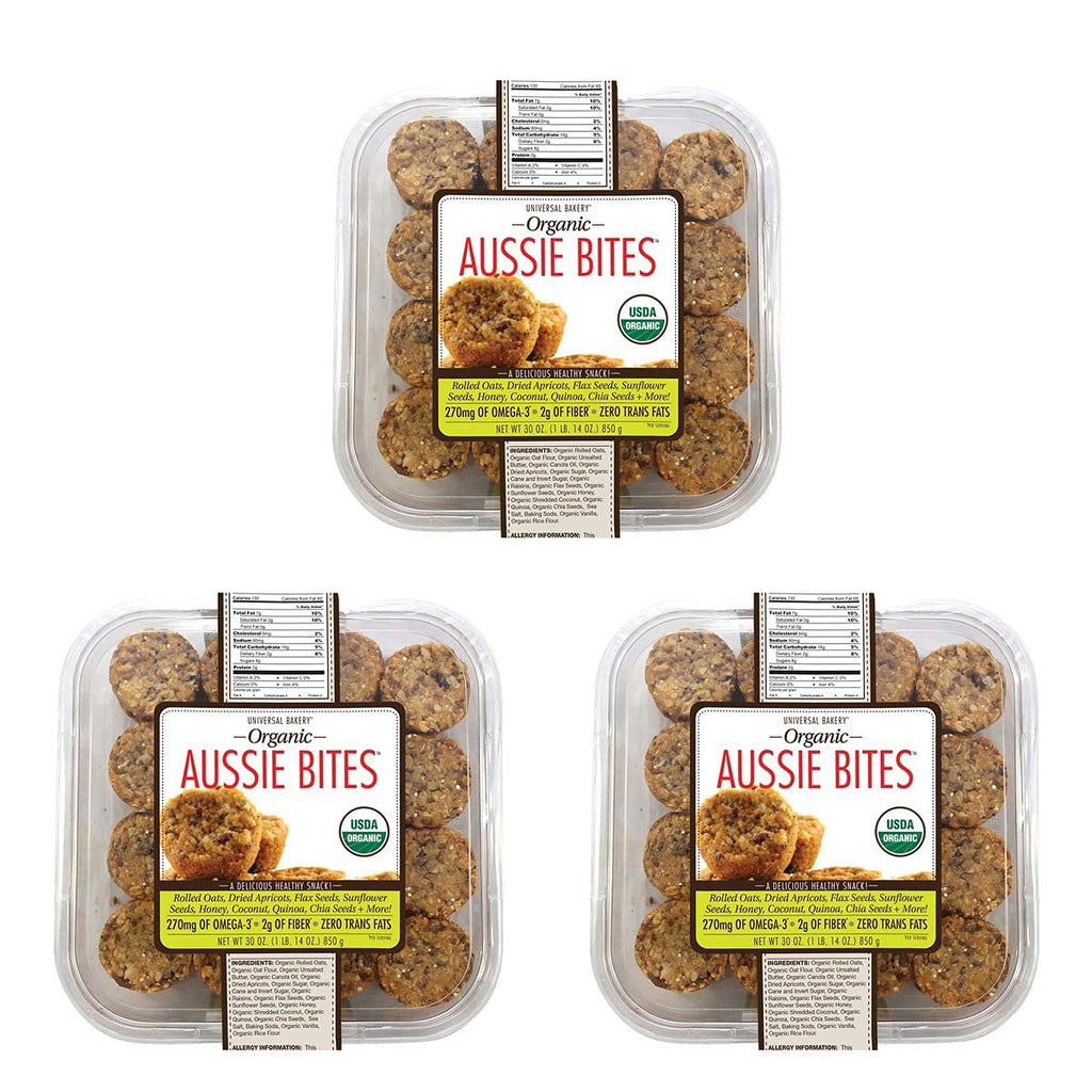 Gourmet Kitchn Organic Aussie Bites Protein Cookies - 90 Ounces