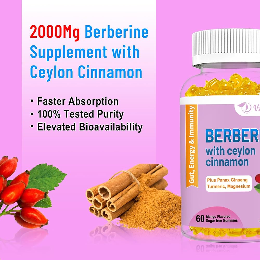 VZOXAINS Berberine Gummies