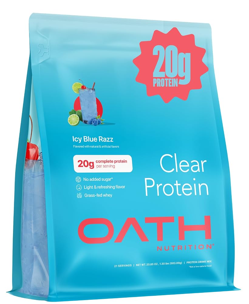 Oath Nutrition Clear Whey Isolate Protein Powder