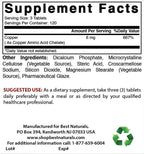 Best Naturals Copper Chelate 6 mg - 360 Tablets - image 2