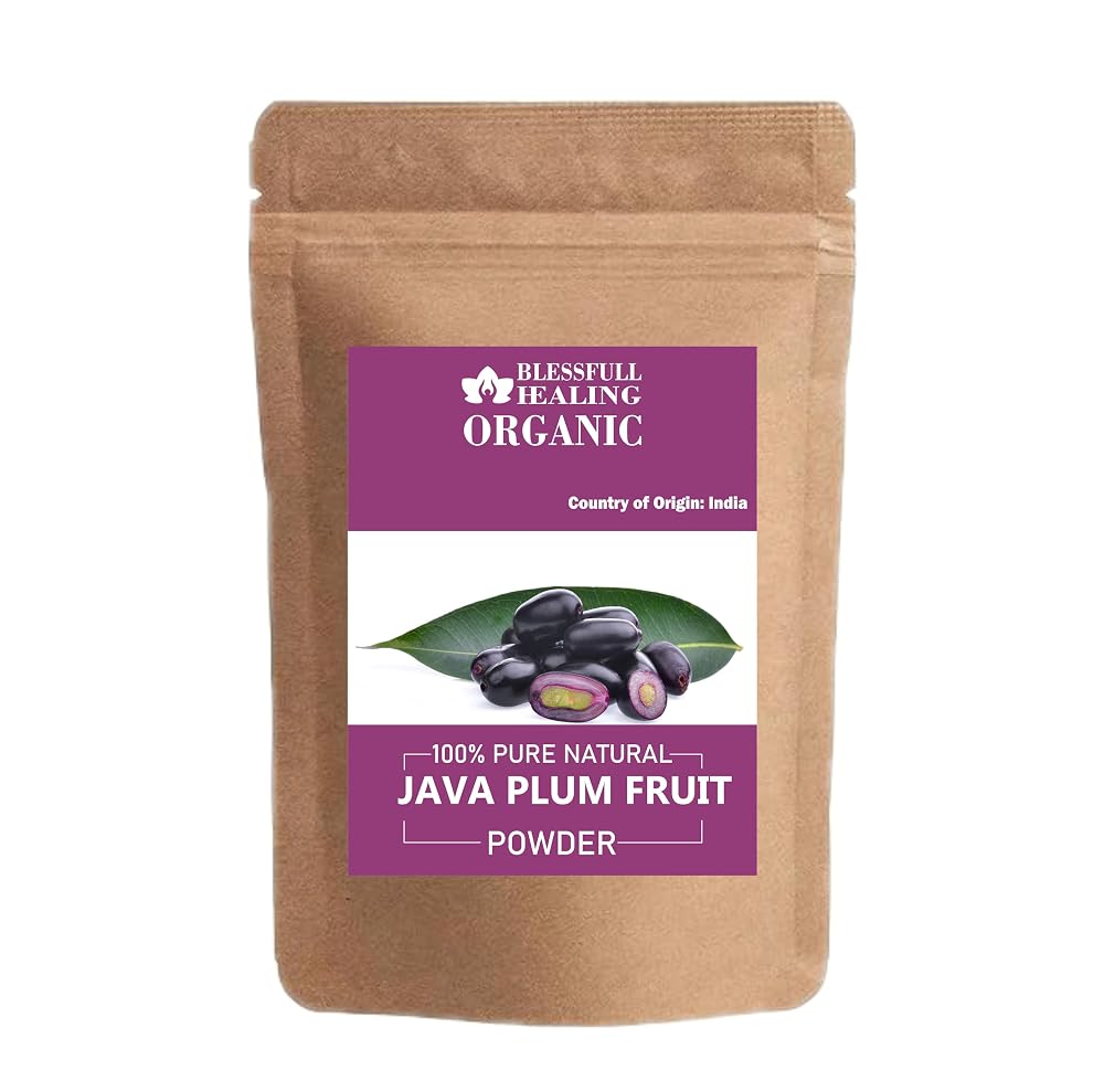 Blessfull Healing Organic Java Plum Fruit Powder 100% Pure Natural