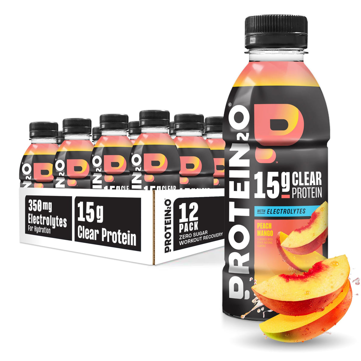 Protein2o Hydration Drink - 2-in-1 Liquid Clear Whey Protein Isolate