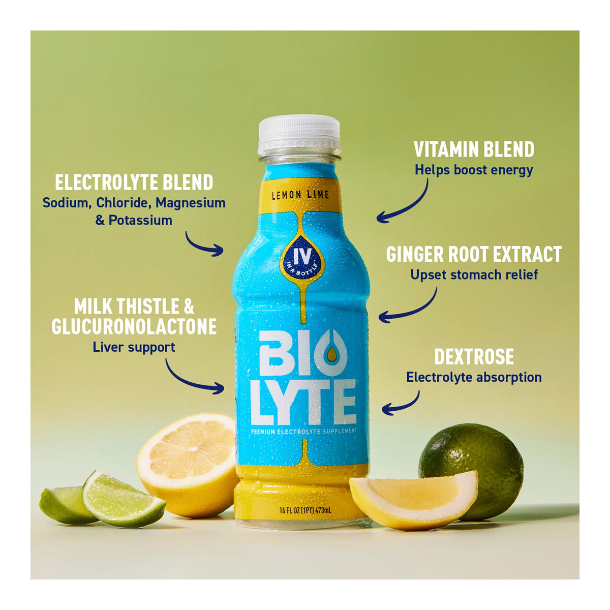 BIOLYTE Electrolyte Drink Doctor-Formulated Hydration - 12 Pack - image 5