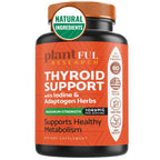 PLANTFUL RESEARCH Thyroid Support Complex for Energy & Metabolism - 60 Capsules
