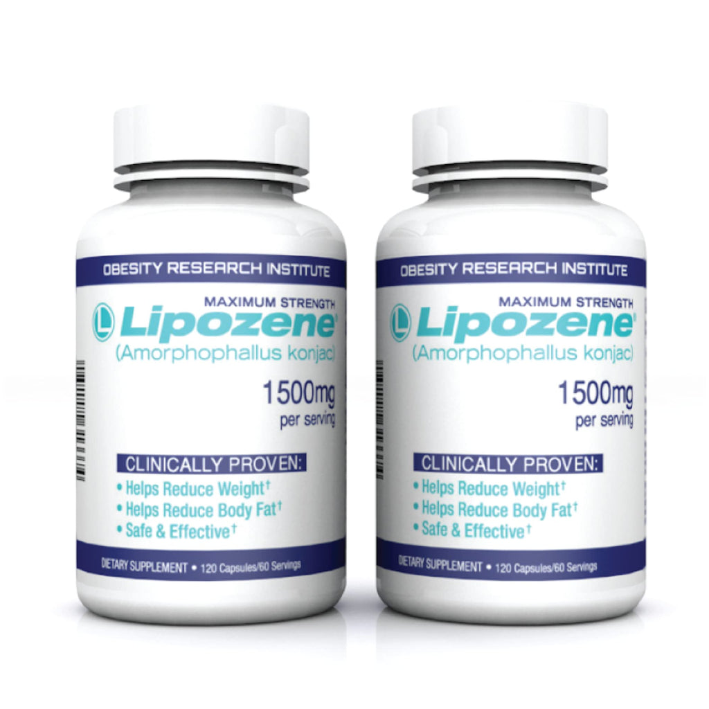 Lipozene Appetite Control Capsules - 2 Bottles