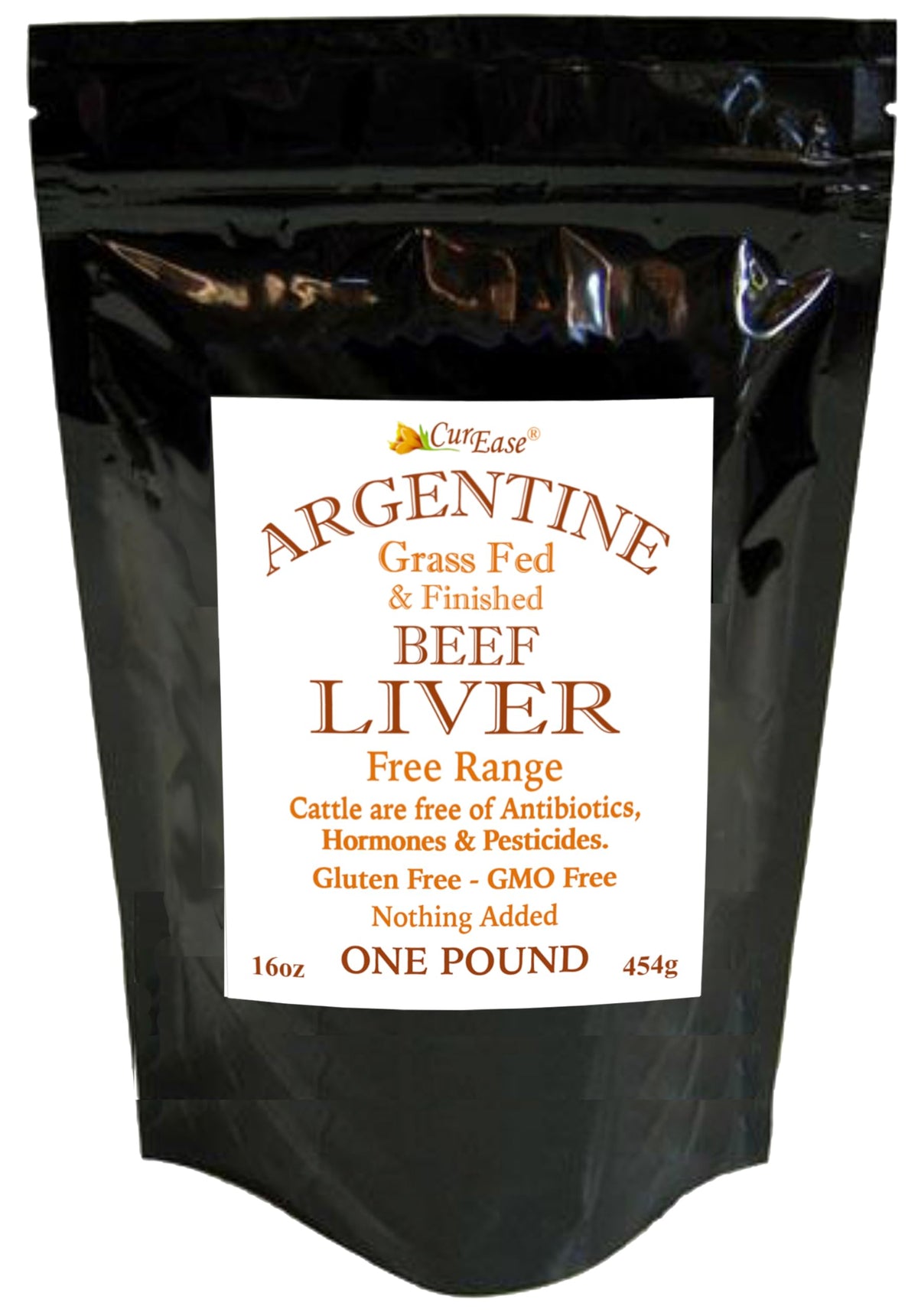 CurEase Argentine Grass-Fed Beef Liver Powder - 1 lb