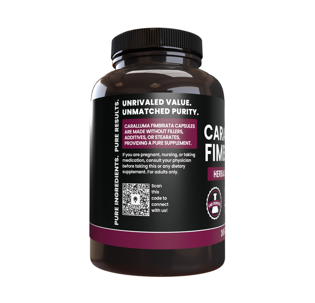 PURE ORIGINAL INGREDIENTS Caralluma Fimbriata No Magnesium Or Rice