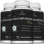 Sunergetic Black Cumin Seed Oil 1000mg - 90 Softgels - image 6