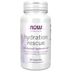 NOW Solutions Hydration Rescue Hyaluronic Acid - 60 Capsules