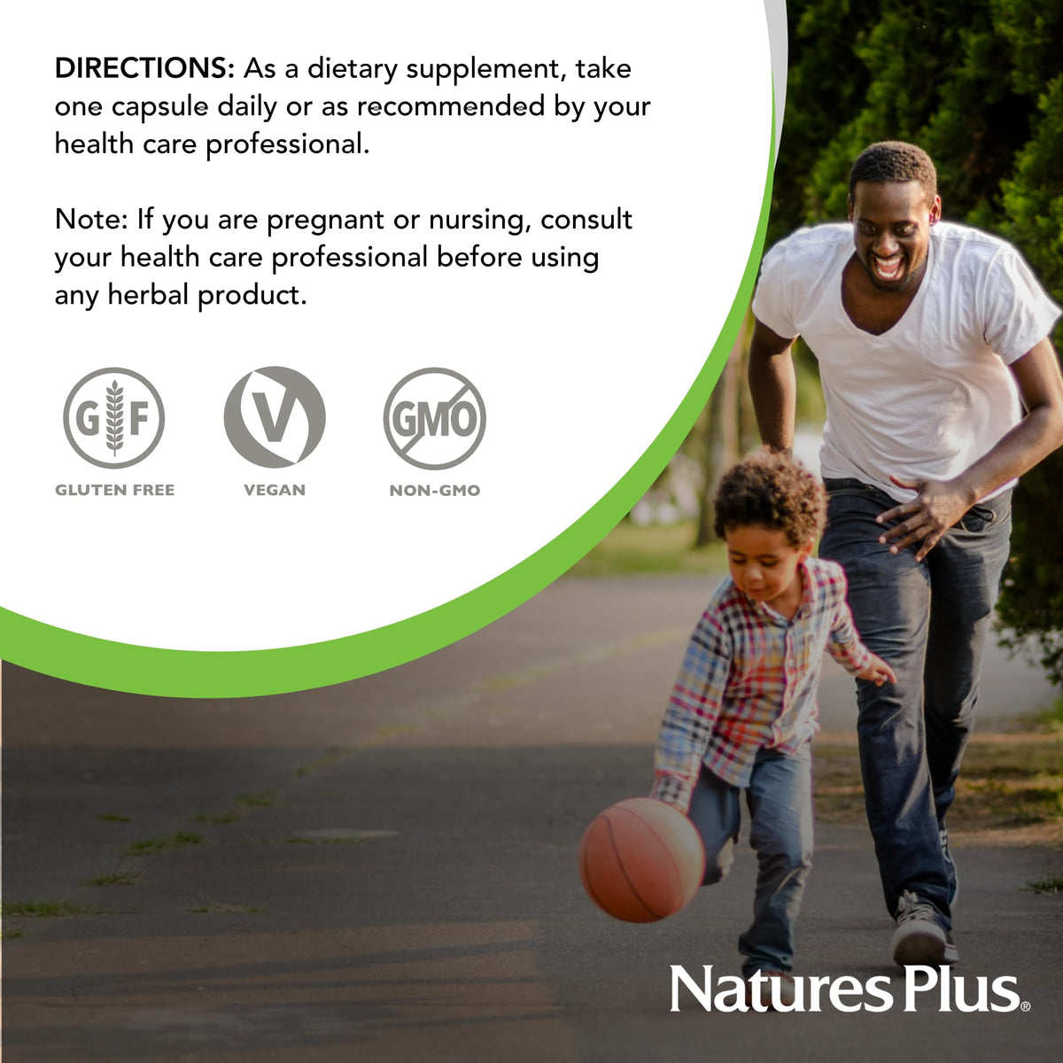NaturesPlus Herbal Actives Astragalus Immune Support - 60 Capsules - image 6