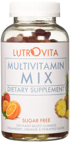 Lutrovita Lutrovita Gummy Pineapple Orange Strawberry Count