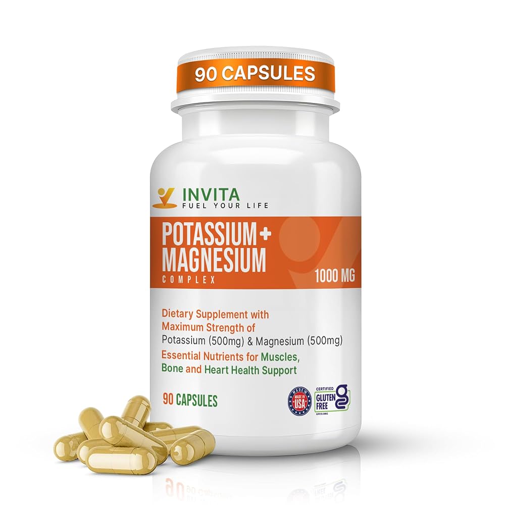 INVITA Potassium Magnesium Complex 1000 mg