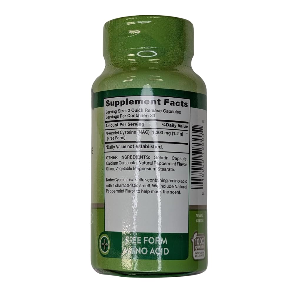 Amazon Pharmacy Nature's Truth N-Acetyl-Cysteine (NAC) 600 mg - 1 Capsules - image 2