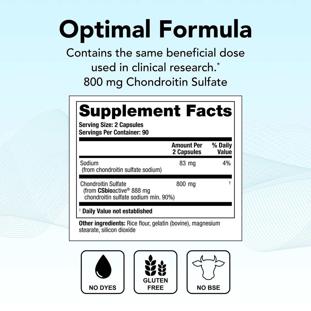 Theralogix OptiFlex-C Chondroitin Sulfate Joint Support - 180 Capsules - image 3