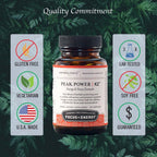 Herbalogic Peak Power Capsules Natural Energy & Focus - 90 Capsules - image 3