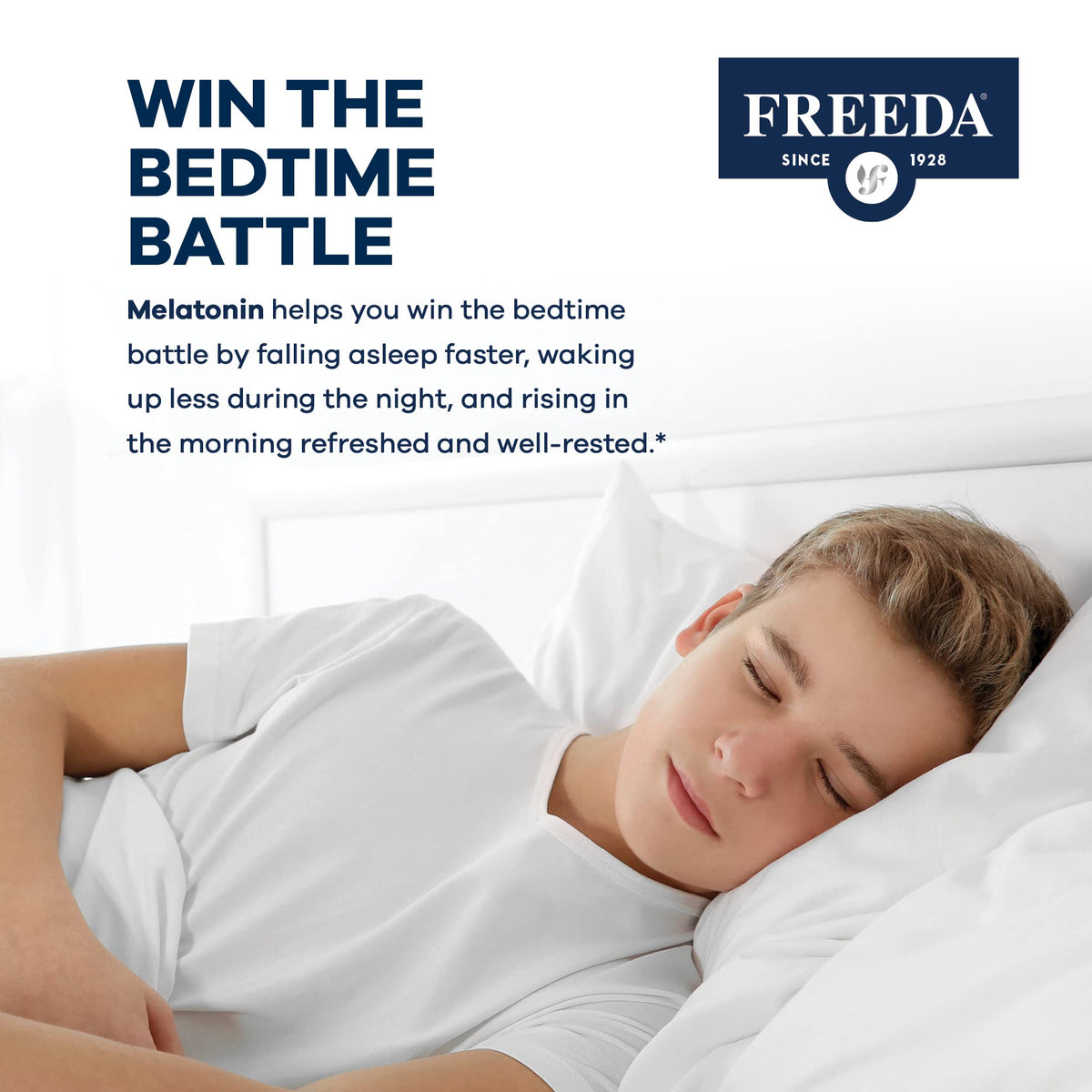 FREEDA Melatonin 1 mg Sugar-Free Chewable Tablets