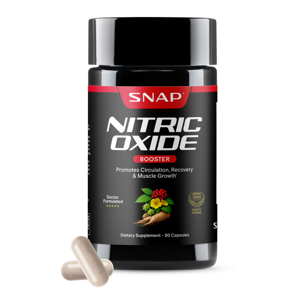 Snap Supplements Nitric Oxide Booster - 90 Vegan Capsules