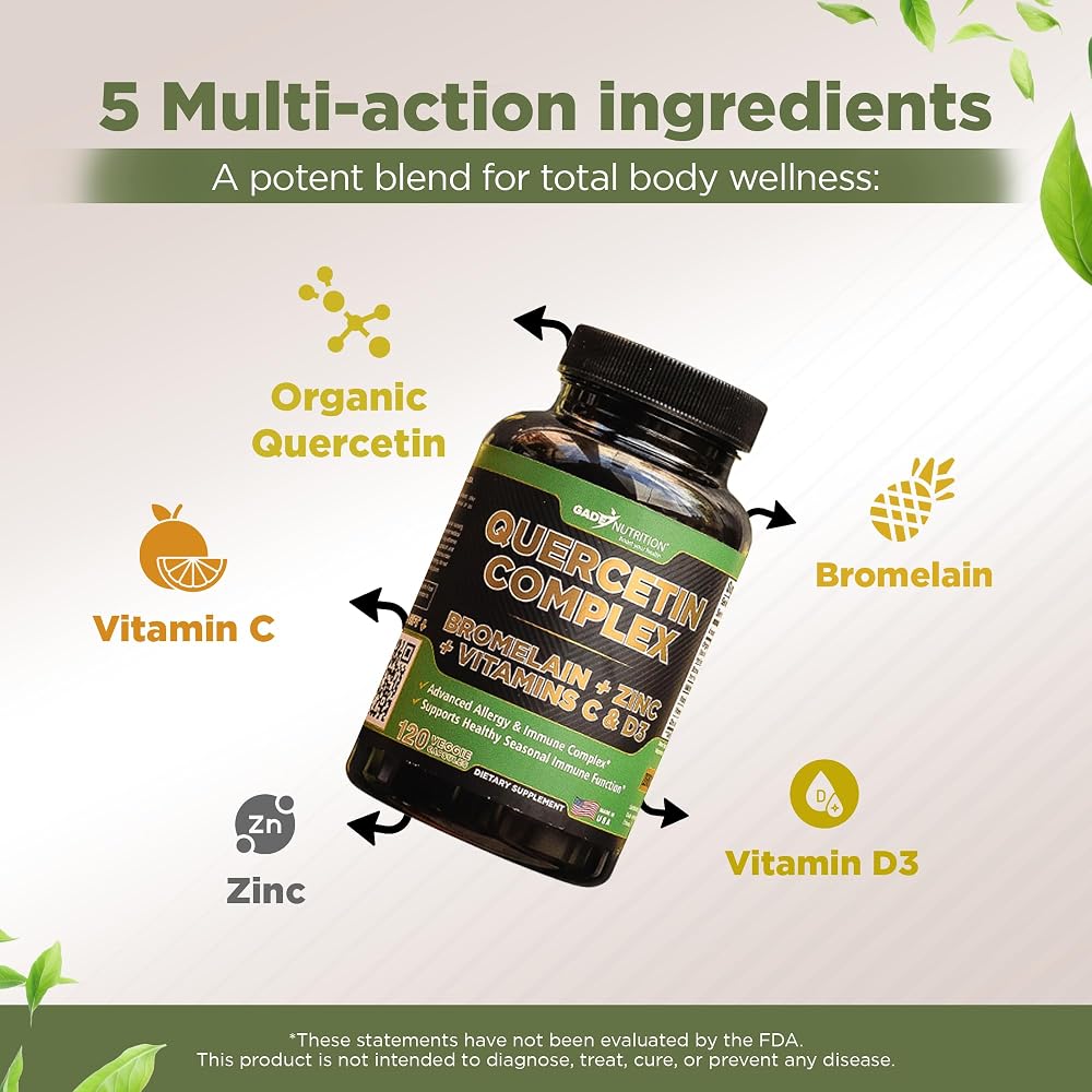 GADE NUTRITION BOOST YOUR HEALTH Quercetin Complex Parent